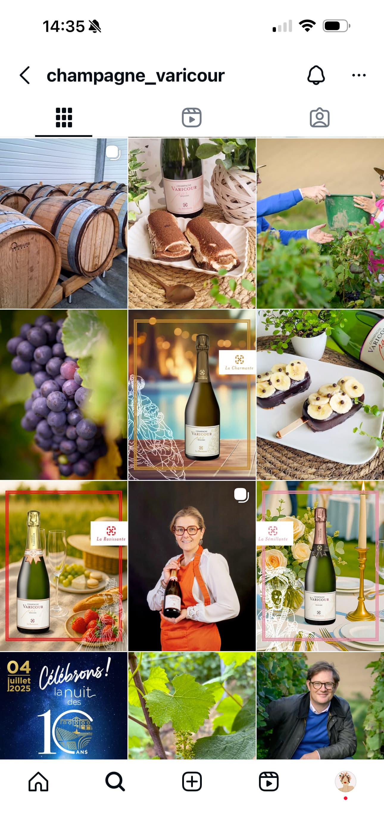 Références – Champagne Varicour